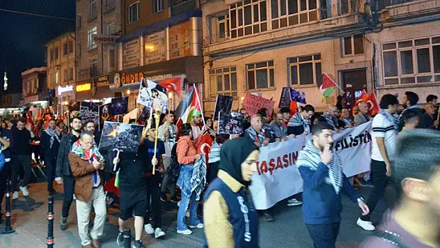 CHP'den, Meşaleli Özgür Filistin yürüyüşü