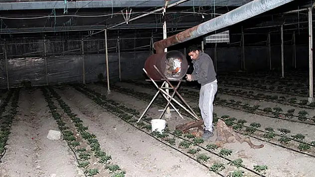 Çiftçilerden zirai don nöbeti