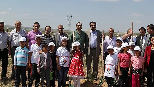 Cihabeyli'ye 2 bin ağaç dikildi