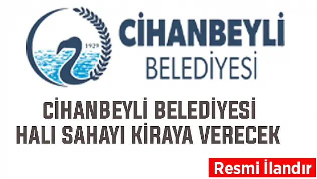 Cihanbeyli Belediyesi, halı sahayı ihaleyle kiraya verecek