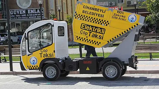Cihanbeyli Belediyesi'nden Çöp Taksi Hizmeti