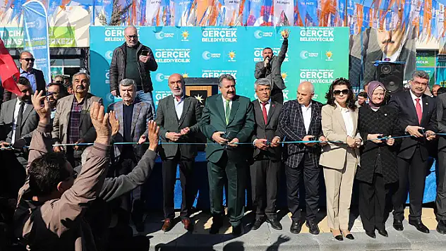 Cihanbeyli'de AK Parti Seçim Koordinasyon Merkezi açıldı
