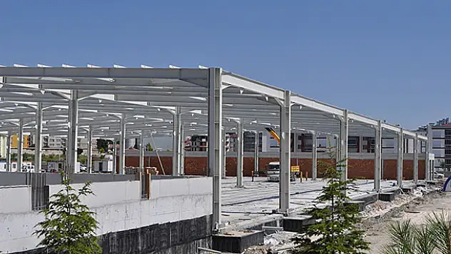 Cihanbeyli'de kapalı pazar alanı tamamlanıyor