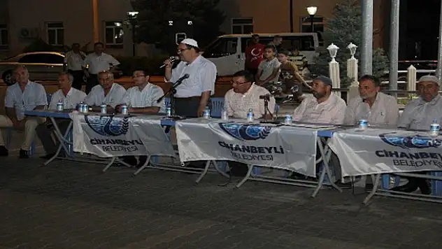 Cihanbeyli'de şehitler için mevlit okutuldu