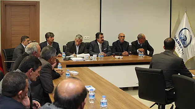 Cihanbeyli'de Tarım Komisyonu Toplandı