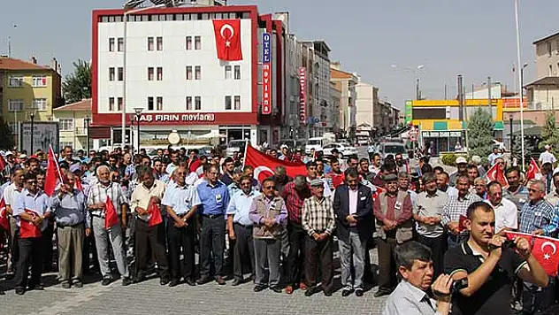 Cihanbeyli'de Terör Lanetlendi