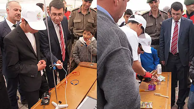 Cihanbeyli'de TÜBİTAK Bilim Fuarı açıldı
