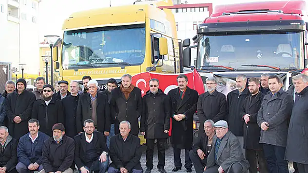 Cihanbeyli'den Madaya'ya yardım