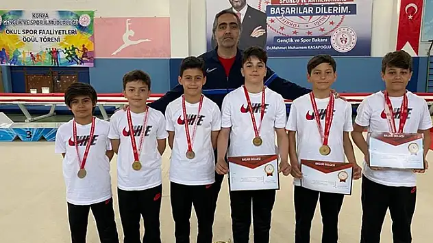 Cimnastikte Karatay Belediyesi şampiyon 
