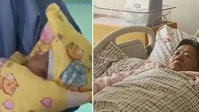 Çin'de 67 yaşındaki kadın doğal yollarla anne oldu