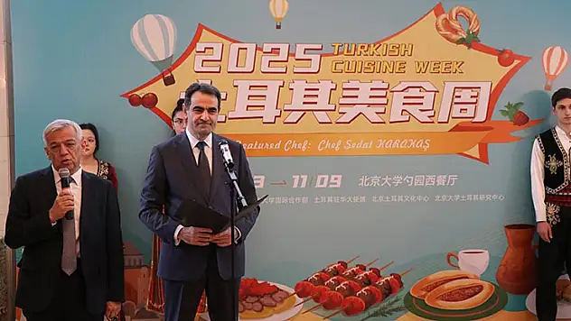 Çin'de Pekin Üniversitesinde Türk Mutfağı Haftası'nın açılışı yapıldı