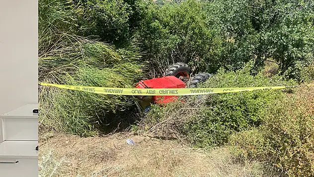 Çine'de traktör kazası: 1 ölü