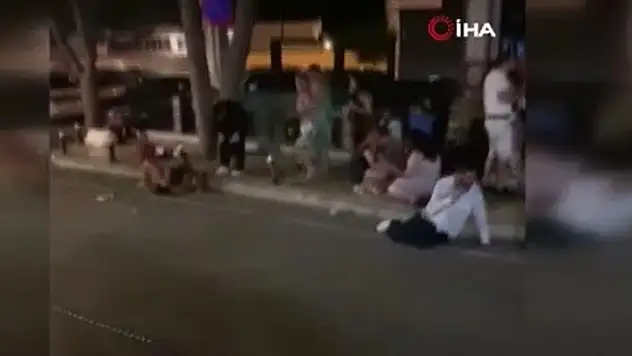 Cip kalabalığa daldı: 6 kişi yaralandı
