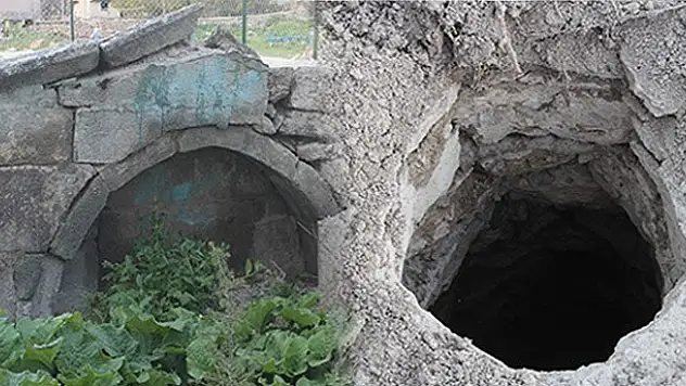 Circir çeşmesiyle bağlantılı tünel görenleri şaşkına çevirdi