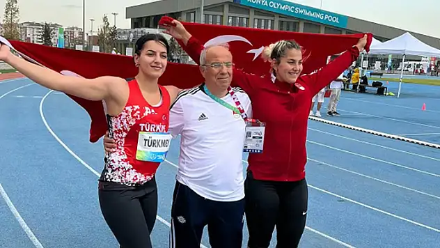 Cirit atmada altın ve gümüş madalya Türkiye'nin
