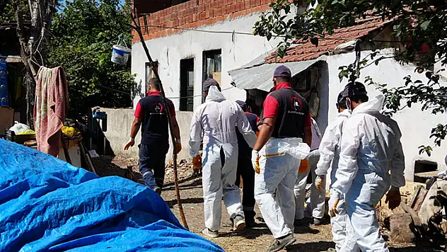 Çöp evden 42 kamyon çöp çıkarıldı
