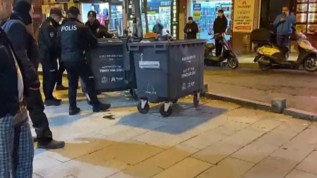 Çöp konteynerinde ceset bulundu şüpheliler yurt dışına kaçarken yakalandı