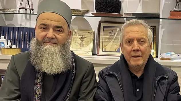 Cübbeli Ahmet Hoca ile Aziz Yıldırım buluştu
