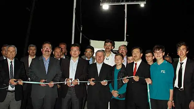 Çubuk Fen Lisesi'nde elektrik üretim ünitesi açıldı