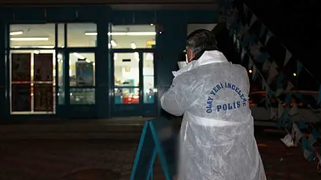 Çubuk'ta market soygunu