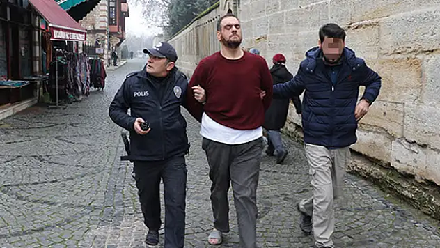 Cuma namazı öncesi Selimiye'de ilginç olay