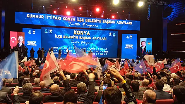 Cumhur İttifakı'nın Konya'da ilçe belediye başkan adayları resmen açıklandı! İşte tam liste