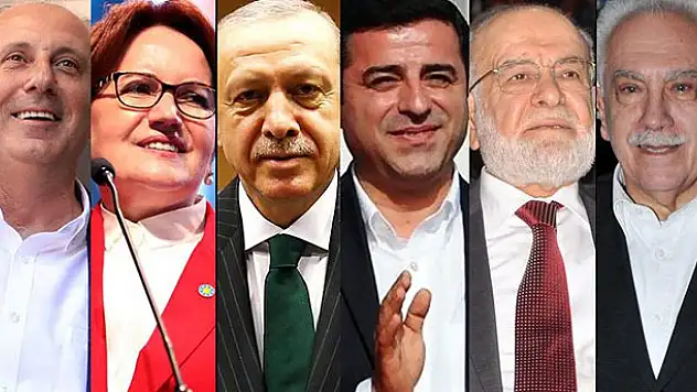 Cumhurbaşkanı adaylarının sırası belli oldu! Muharrem İnce yok
