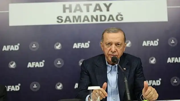 Cumhurbaşkanı Erdoğan 6 Şubat'ın yıldönümünde deprem bölgesinde
