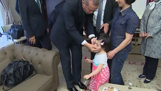 Cumhurbaşkanı Erdoğan'a 'Güleser' sürprizi