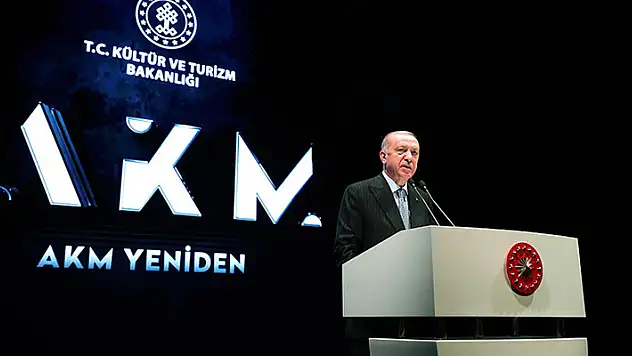 Cumhurbaşkanı Erdoğan: AKM, ülkemizin kültür-sanat nabzının attığı yer olarak asırlar boyunca ayakta kalacaktır