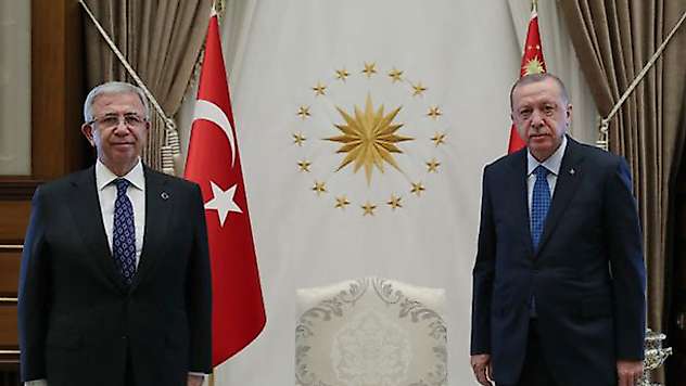 Cumhurbaşkanı Erdoğan, Ankara Büyükşehir Belediye Başkanı Mansur Yavaş'ı kabul etti