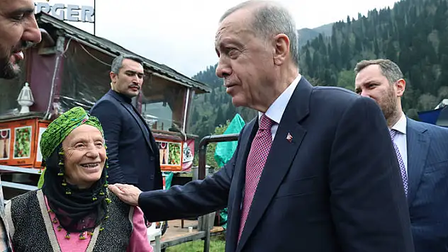 Cumhurbaşkanı Erdoğan, Ayder Yaylası'nda incelemelerde bulundu
