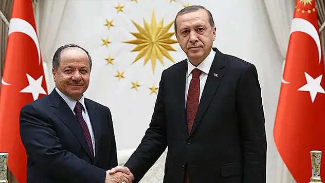 Cumhurbaşkanı Erdoğan, Barzani'yi kabul etti