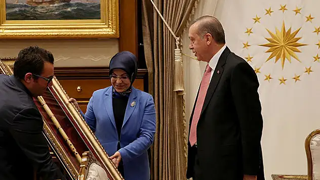 Cumhurbaşkanı Erdoğan, Başkan Toru'yu kabul etti
