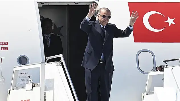 Cumhurbaşkanı Erdoğan Birleşik Arap Emirlikleri'ne gitti
