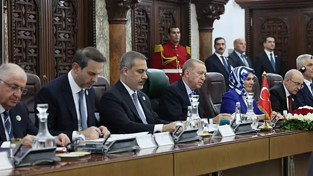 Cumhurbaşkanı Erdoğan, Cezayirli mevkidaşı Tebbun ile heyetlerarası görüşmeye katıldı
