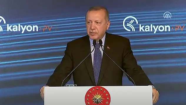 Cumhurbaşkanı Erdoğan'dan Konya Karapınar'daki güneş enerji santrali ile ilgili açıklama