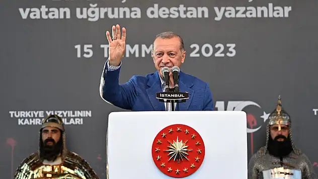 Cumhurbaşkanı Erdoğan: Değil 7 yıl, 70 yıl geçse 15 Temmuz'u unutturmayacağız