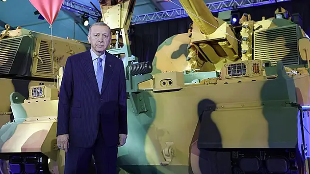 Cumhurbaşkanı Erdoğan: Fırtına obüslerinin sayısını önümüzdeki dönemde yeni teslimatlarla 140'a kadar çıkaracağız

