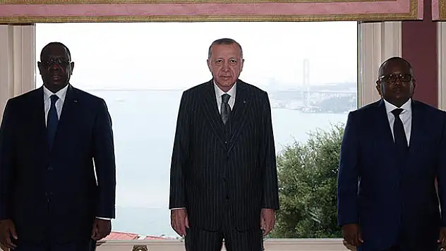 Cumhurbaşkanı Erdoğan, Gine Bissau Cumhurbaşkanı ve Senegal Cumhurbaşkanı ile görüştü