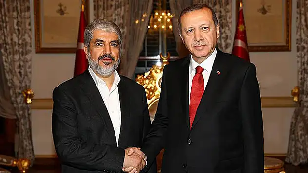 Cumhurbaşkanı Erdoğan, Halid Meşal'i kabul etti