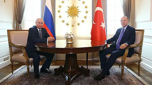 Cumhurbaşkanı Erdoğan ile Putin bir araya geldi