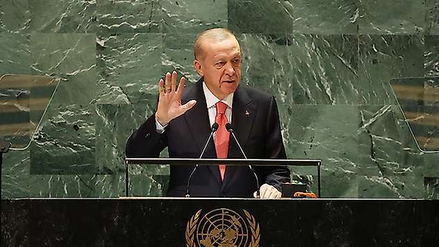 Cumhurbaşkanı Erdoğan'ın BM'de Gazze için çağrıda bulunduğu konuşma dünya basınında

