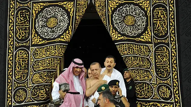 Cumhurbaşkanı Erdoğan'ın Kabe ziyareti
