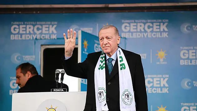 Cumhurbaşkanı Erdoğan'ın Konya mitinginde konuştu: Sadakatten ayrılmayın