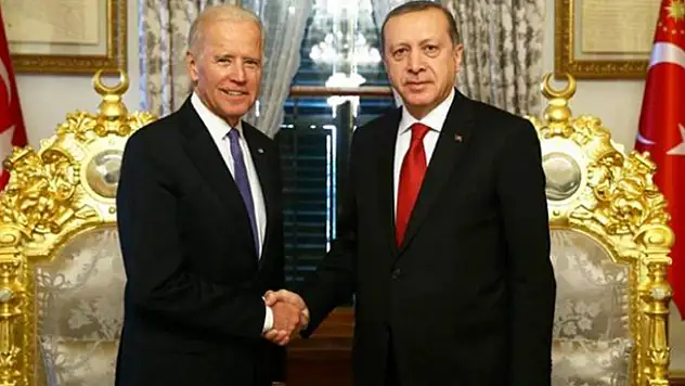 Cumhurbaşkanı Erdoğan, Joe Biden'la görüştü