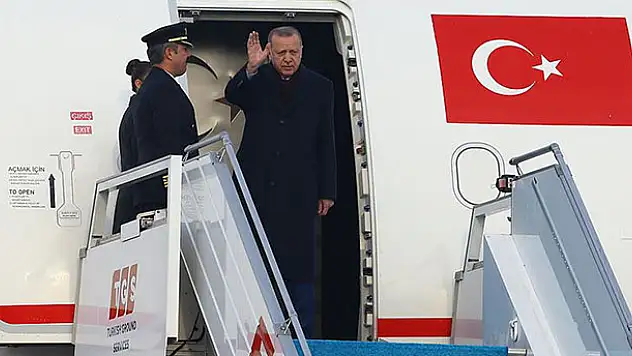Cumhurbaşkanı Erdoğan Katar'a gitti