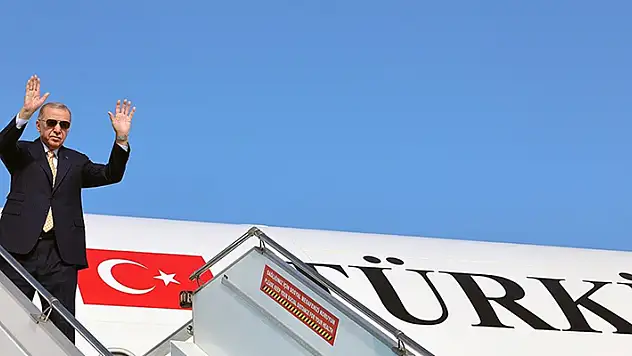 Cumhurbaşkanı Erdoğan Kazakistan'a gitti
