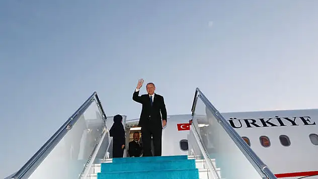 Cumhurbaşkanı Erdoğan Kazakistan'a gitti
