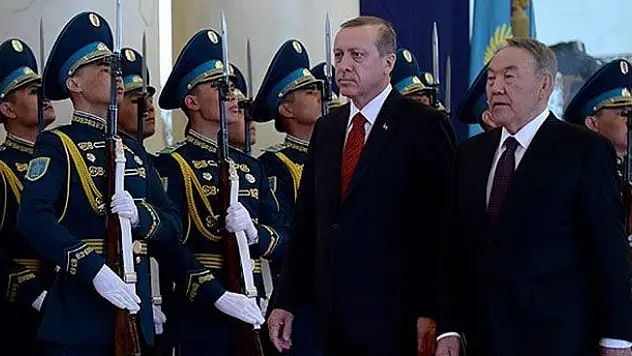 Cumhurbaşkanı Erdoğan Kazakistan'da